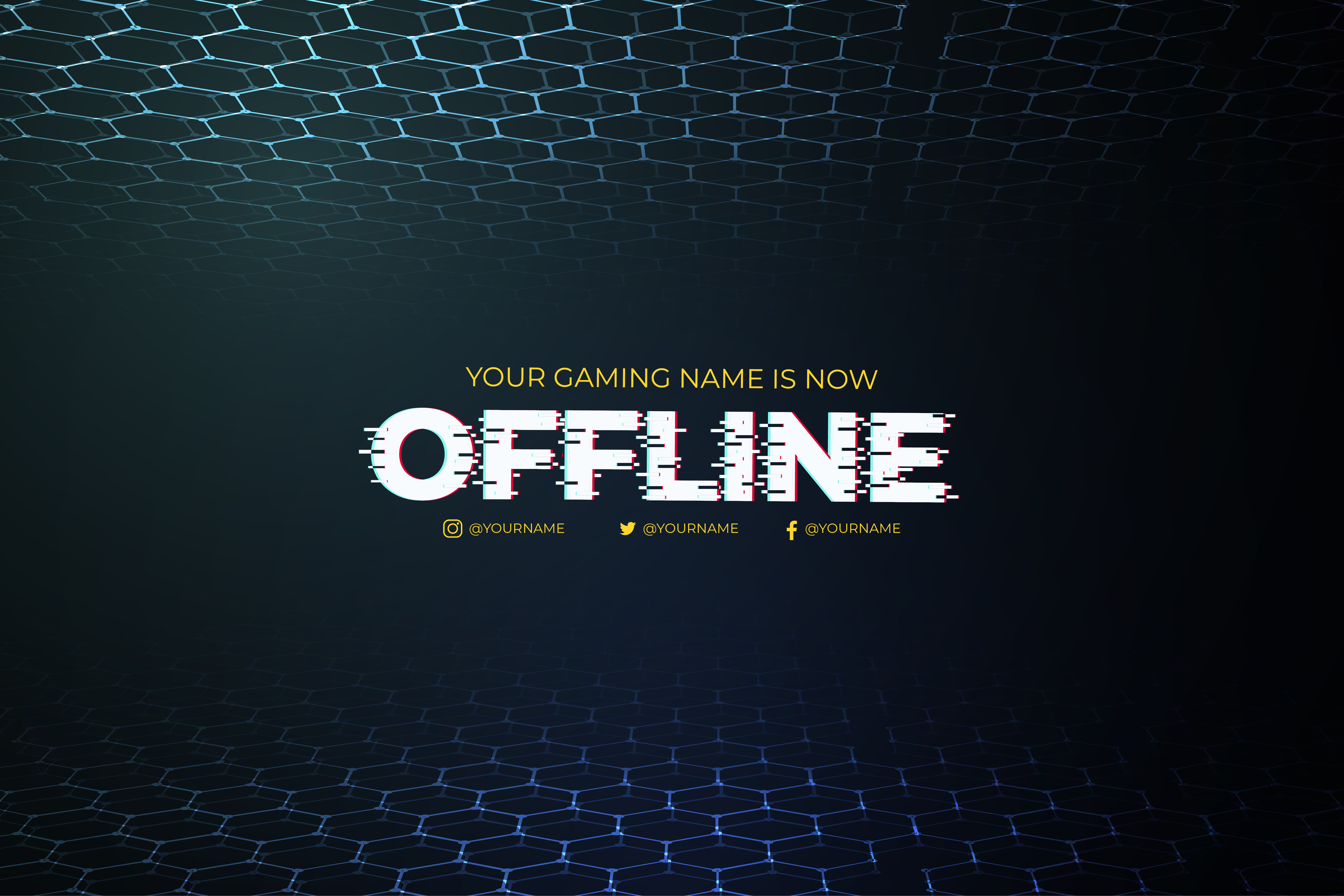 A header image representing a banner that writes 'Offline Gaming'.