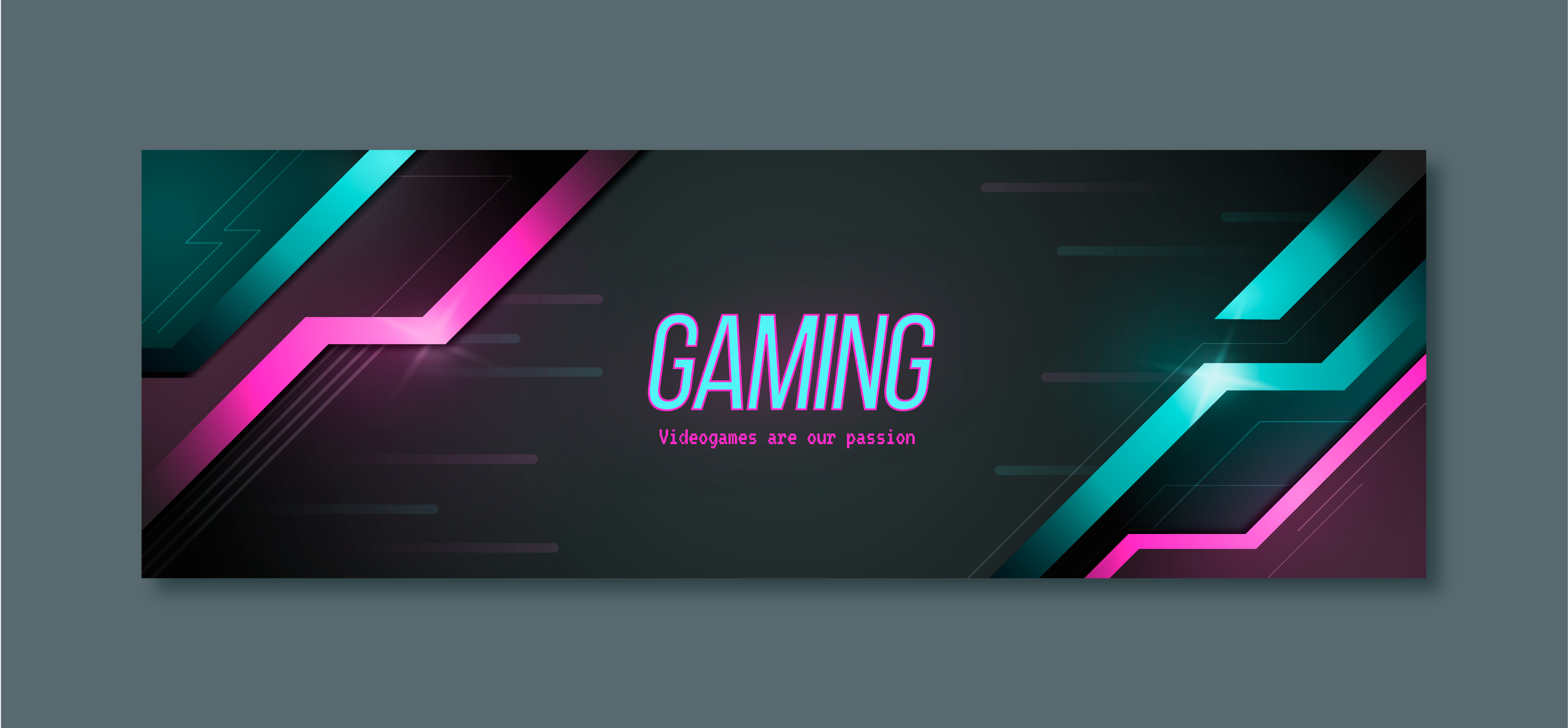 A header image representing a unit of ram and a font that sais: 'videogames passion'.